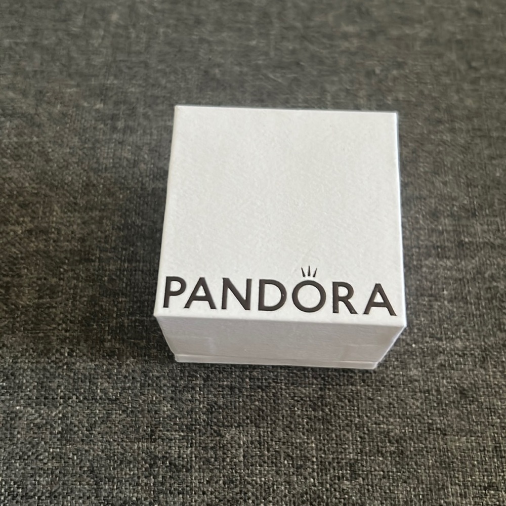 Pandora flower sliver earrings. Brand New!